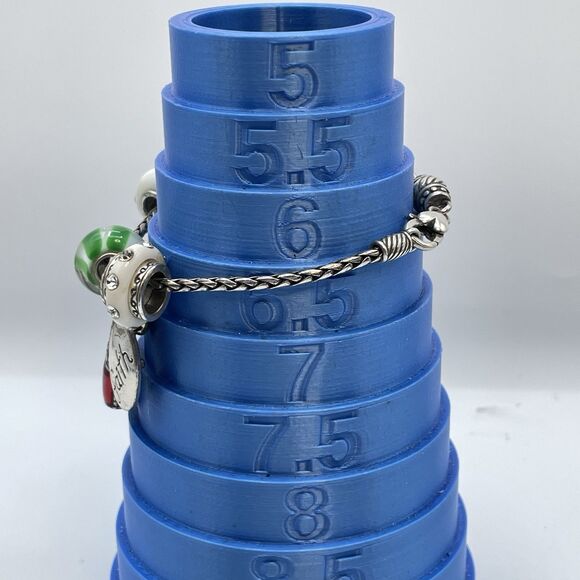 Brighton Snake Chain European Charms Bracelet Silver Tone Statement Chunky - Picture 6 of 7